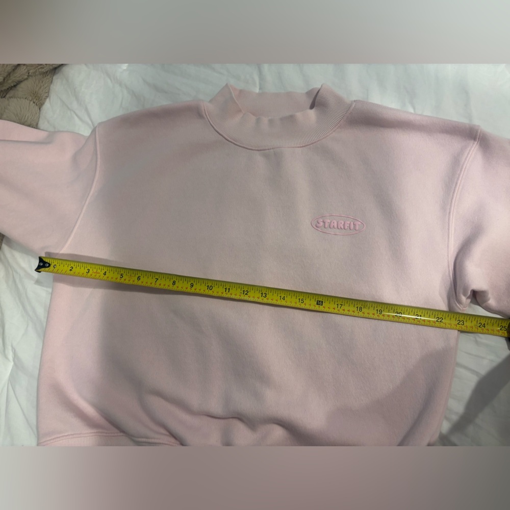 Starfit Pink Crewneck Sweatshirt - Picture 7 of 9